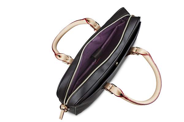 Портфель женский BUGATTI Ella 15'', тёмно-коричневый, полиуретан, 38х6х27,5 см 49662602 BUGATTI, Артикул: 49662602 фото №1