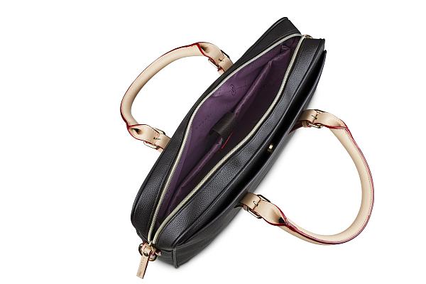 Портфель женский BUGATTI Ella 15'', тёмно-коричневый, полиуретан, 38х6х27,5 см 49662602 BUGATTI, Артикул: 49662602 фото №1