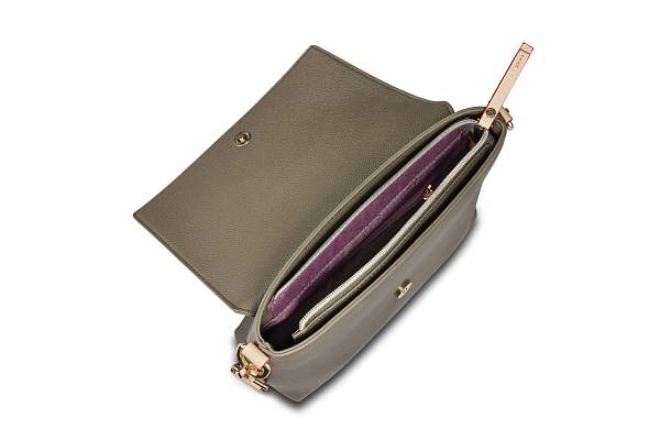 Сумка наплечная женская BUGATTI Ella, оливковая, полиуретан, 27х9х20,5 см 49662884 BUGATTI, Артикул: 49662884 фото №1