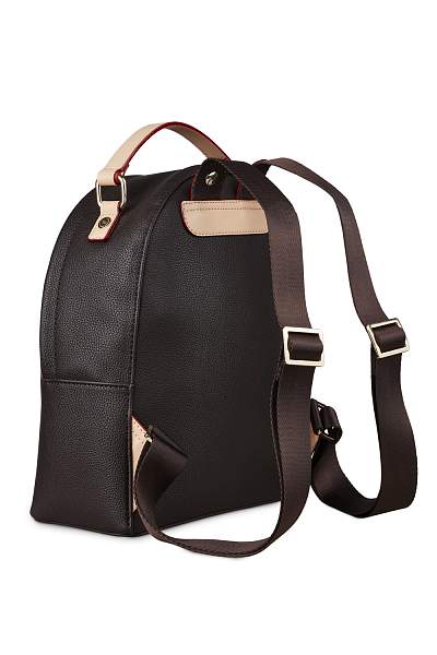 Рюкзак женский BUGATTI Ella, тёмно-коричневый, полиуретан, 24х11,5х28 см 49663002 BUGATTI, Артикул: 49663002 фото №1