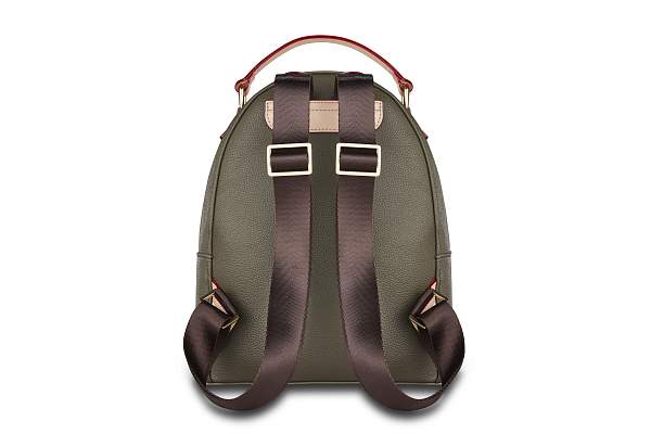 Рюкзак женский BUGATTI Ella, оливковый, полиуретан, 24х11,5х28 см 49663084 BUGATTI, Артикул: 49663084 фото №1