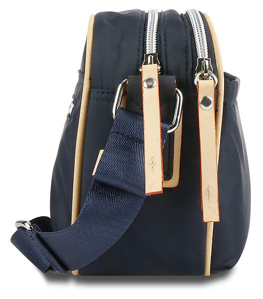 Сумка кросс-боди женская BUGATTI Lido, синяя, полиэстер, 24х9х17 см, 3,6 л 49360423 BUGATTI, Артикул: 49360423 фото №1