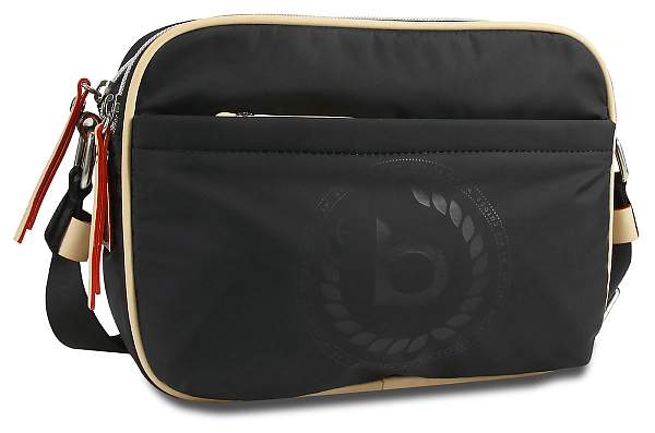 Сумка кросс-боди женская BUGATTI Lido, чёрная, полиэстер, 24х9х17 см, 3,6 л 49360401 BUGATTI, Артикул: 49360401 фото №1