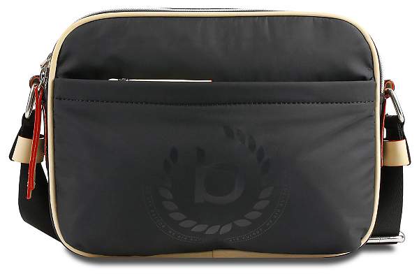 Сумка кросс-боди женская BUGATTI Lido, чёрная, полиэстер, 24х9х17 см, 3,6 л 49360401 BUGATTI, Артикул: 49360401 фото №1