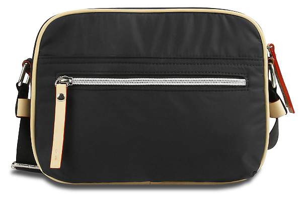 Сумка кросс-боди женская BUGATTI Lido, чёрная, полиэстер, 24х9х17 см, 3,6 л 49360401 BUGATTI, Артикул: 49360401 фото №1