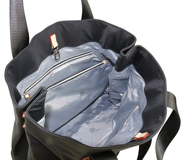 Сумка-тоут женская BUGATTI Lido, чёрная, полиэстер, 40х17,5х34,5 см, 22 л 49361501 BUGATTI, Артикул: 49361501 фото №1