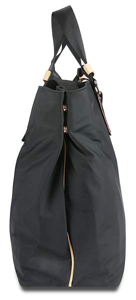 Сумка-тоут женская BUGATTI Lido, чёрная, полиэстер, 40х17,5х34,5 см, 22 л 49361501 BUGATTI, Артикул: 49361501 фото №1