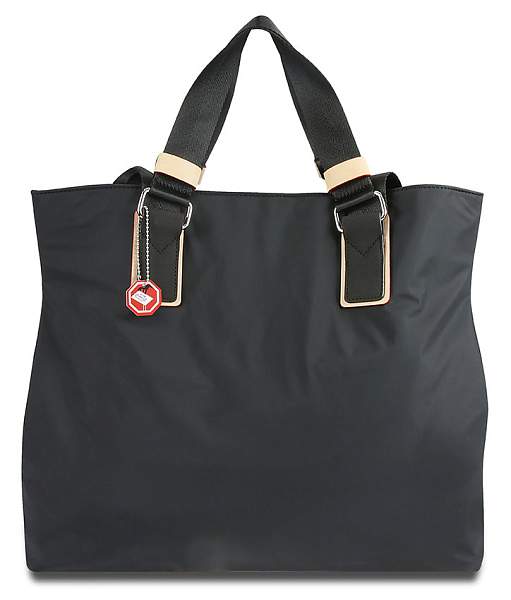 Сумка-тоут женская BUGATTI Lido, чёрная, полиэстер, 40х17,5х34,5 см, 22 л 49361501 BUGATTI, Артикул: 49361501 фото №1