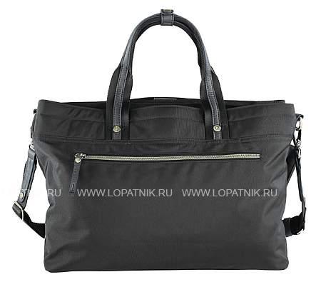 сумка женская bugatti contratempo 15", чёрная, полиэстер, 45х14,5х31 см 49180201 BUGATTI