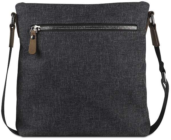 Сумка наплечная мужская BUGATTI Luce, серая, полиэстер, 24х5х25,5 см 49650049 BUGATTI, Артикул: 49650049 фото №1