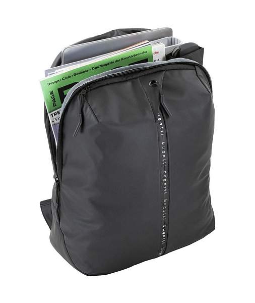 Рюкзак BUGATTI Blanc 15'', чёрный, тарпаулин/полиэстер, 32х15,5х45 см 49660001 BUGATTI, Артикул: 49660001 фото №1