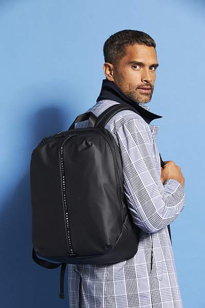Рюкзак BUGATTI Blanc 15'', чёрный, тарпаулин/полиэстер, 32х15,5х45 см 49660001 BUGATTI, Артикул: 49660001 фото №1