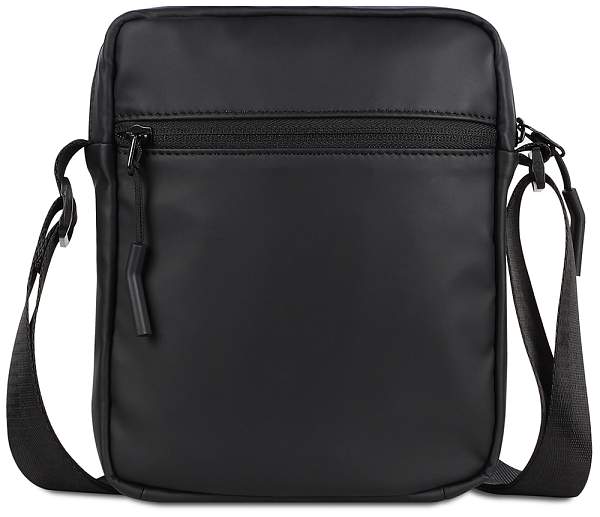 Сумка наплечная BUGATTI Blanc, чёрная, тарпаулин/полиэстер, 17х4,5х21 см 49660201 BUGATTI, Артикул: 49660201 фото №1