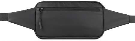сумка на пояс bugatti blanc, чёрная, тарпаулин/полиэстер, 26х5,5х13,5 см 49660401 BUGATTI