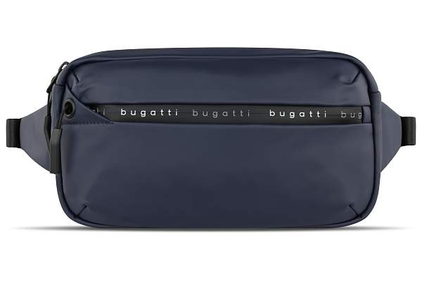 Сумка на пояс BUGATTI Blanc, синяя, тарпаулин/полиэстер, 26х5,5х13,5 см 49660405 BUGATTI, Артикул: 49660405 фото №1