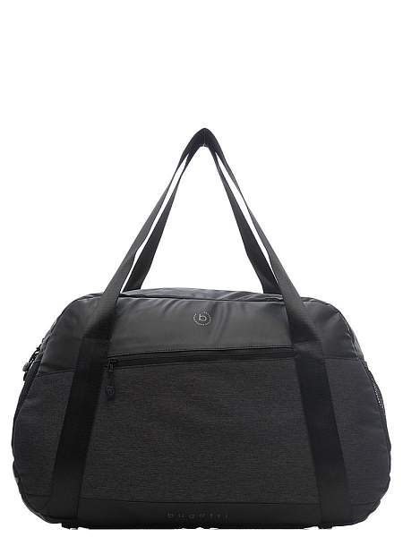 Сумка спортивная BUGATTI Universum 15'', графитовая, полиэстер меланж/тарпаулин, 54х14х33 см, 24 л 49392201 BUGATTI, Артикул: 49392201 фото №1