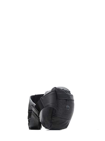 Сумка на пояс BUGATTI Universum, графитовая, полиэстер меланж/тарпаулин, 27х5х15 см, 1 л 49392301 BUGATTI, Артикул: 49392301 фото №1