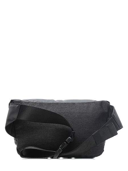 Сумка на пояс BUGATTI Universum, графитовая, полиэстер меланж/тарпаулин, 27х5х15 см, 1 л 49392301 BUGATTI, Артикул: 49392301 фото №1