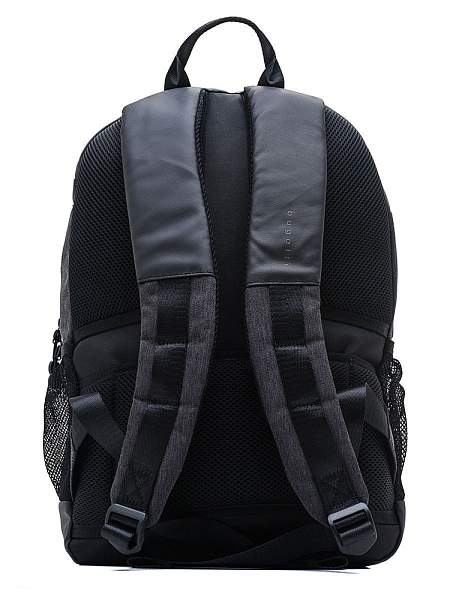 Рюкзак BUGATTI Universum 15'', графитовый, полиэстер меланж/тарпаулин, 31х12х44,5 см, 16 л 49392601 BUGATTI, Артикул: 49392601 фото №1