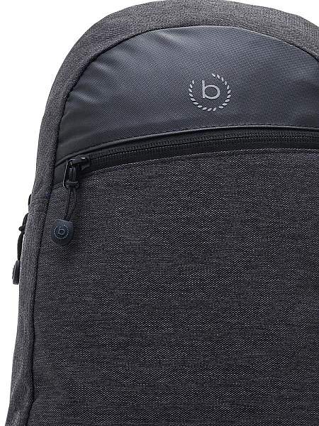 Рюкзак с одним плечевым ремнем BUGATTI Universum, графитовый, полиэстер меланж/тарпаулин, 23х9х35 см 49393101 BUGATTI, Артикул: 49393101 фото №1