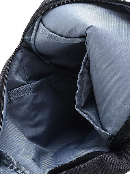 Рюкзак с одним плечевым ремнем BUGATTI Universum, графитовый, полиэстер меланж/тарпаулин, 23х9х35 см 49393101 BUGATTI, Артикул: 49393101 фото №1