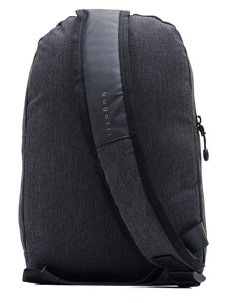 Рюкзак с одним плечевым ремнем BUGATTI Universum, графитовый, полиэстер меланж/тарпаулин, 23х9х35 см 49393101 BUGATTI, Артикул: 49393101 фото №1
