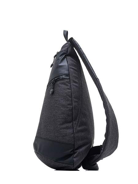 Рюкзак с одним плечевым ремнем BUGATTI Universum, графитовы, полиэстер меланж/тарпаулин, 23х14х42 см 49393301 BUGATTI, Артикул: 49393301 фото №1