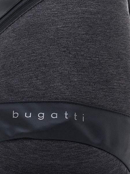 Рюкзак с одним плечевым ремнем BUGATTI Universum, графитовы, полиэстер меланж/тарпаулин, 23х14х42 см 49393301 BUGATTI, Артикул: 49393301 фото №1
