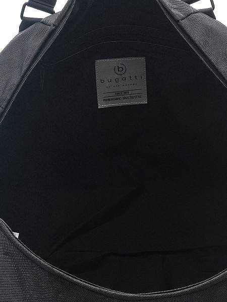 Сумка дорожная BUGATTI Domani, антрацитовая, нейлон, 54х24х30 см 49585213 BUGATTI, Артикул: 49585213 фото №1