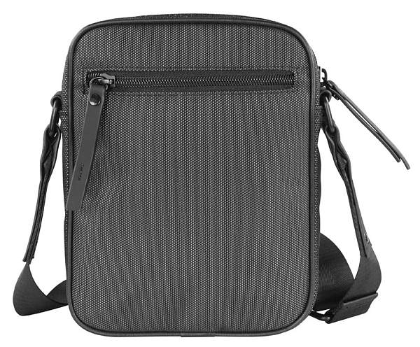 Сумка кросс-боди BUGATTI Domani, антрацитовая, нейлон, 17х5х22 см 49585713 BUGATTI, Артикул: 49585713 фото №1