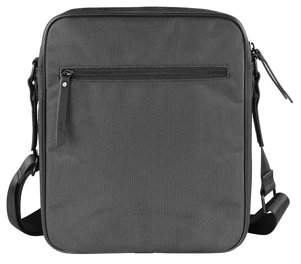 Сумка кросс-боди BUGATTI Domani, антрацитовая, нейлон, 27х10х31 см 49585913 BUGATTI, Артикул: 49585913 фото №1