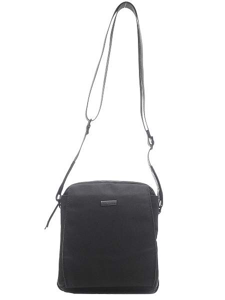 Сумка кросс-боди BUGATTI Contratempo, чёрная, нейлон, 24х7х25 см, 3 л 49825001 BUGATTI, Артикул: 49825001 фото №1