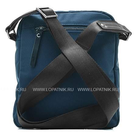 сумка кросс-боди bugatti contratempo, синяя, нейлон, 24х7х25 см, 3 л 49825005 BUGATTI