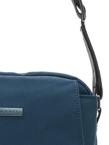 Сумка кросс-боди BUGATTI Contratempo, синяя, нейлон, 24х7х25 см, 3 л 49825005 BUGATTI, Артикул: 49825005 фото №1