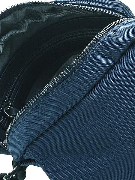 Сумка кросс-боди BUGATTI Contratempo, синяя, нейлон, 24х7х25 см, 3 л 49825005 BUGATTI, Артикул: 49825005 фото №1