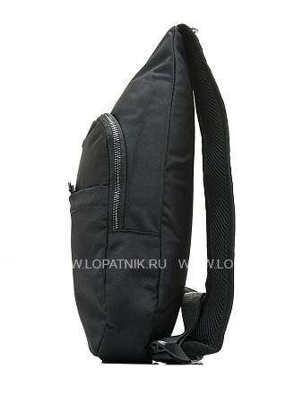 рюкзак с одним плечевым ремнем bugatti contratempo, чёрный, нейлон, 18х6х38 см 49840001 BUGATTI