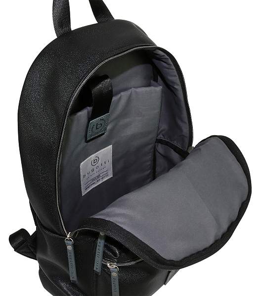 Рюкзак BUGATTI Moto D 13'', чёрный, полиуретан, 32х16х40 см, 14 л 49825901 BUGATTI, Артикул: 49825901 фото №1