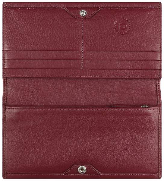 Кошелёк женский BUGATTI Lady Top, красный, натуральная воловья кожа, 19,5х2х10 см 49610016 BUGATTI, Артикул: 49610016 фото №1