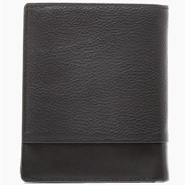 Портмоне BUGATTI Atlanta, чёрное, натуральная воловья кожа, 10,5х2х12,5 см 49320401 BUGATTI, Артикул: 49320401 фото №1