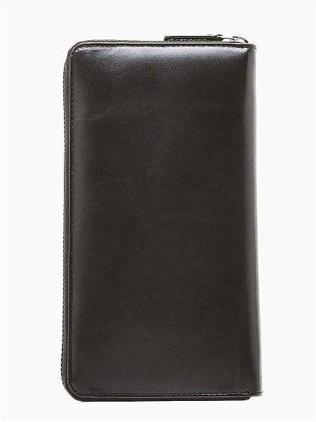 Кошелёк BUGATTI Atlanta, на молнии, чёрный, натуральная воловья кожа, 19,5х2,5х10,5 см 49320801 BUGATTI, Артикул: 49320801 фото №1