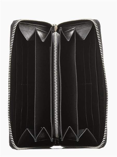 Кошелёк BUGATTI Atlanta, на молнии, чёрный, натуральная воловья кожа, 19,5х2,5х10,5 см 49320801 BUGATTI, Артикул: 49320801 фото №1