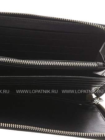 кошелёк-барсетка bugatti atlanta, на молнии, чёрный, натуральная воловья кожа, 21х2х12 см 49321101 BUGATTI