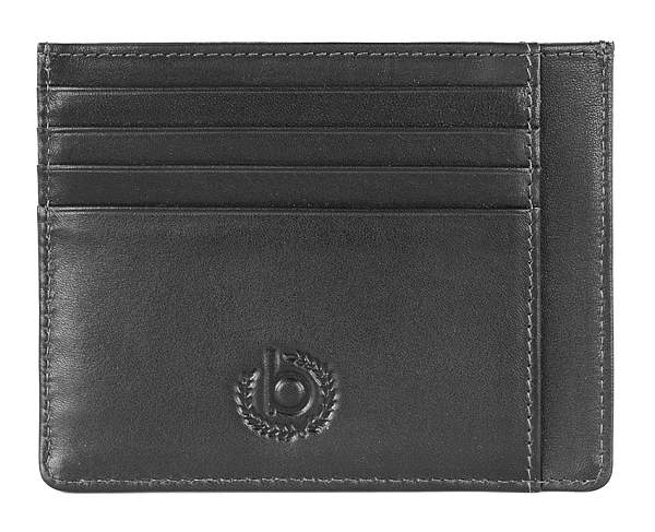 Портмоне для кредитных карт BUGATTI Primo, чёрное, натуральная воловья кожа, 11,5х0,5х9 см 49108601 BUGATTI, Артикул: 49108601 фото №1