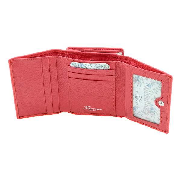 Кошелек fioramore f005-050-19 fioramore кораловый FIORAMORE, Артикул: F005-050-19 фото №1