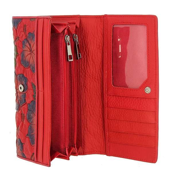 Кошелек fioramore 1#jc-07 fioramore красный FIORAMORE, Артикул: 1#JC-07 фото №1