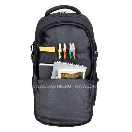 рюкзак torber class x, черно-желтый с принтом "буквы", полиэстер 900d, 46 x 32 x 18 см t9355-22-blk-yel Torber