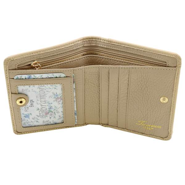 Кошелек f021-050-45 fioramore бежевый FIORAMORE, Артикул: F021-050-45 фото №1