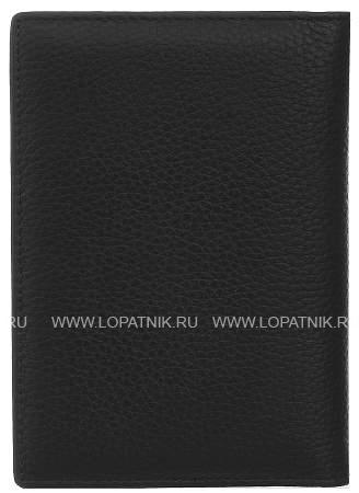обложка для паспорта f014-050-01 fioramore чёрный FIORAMORE