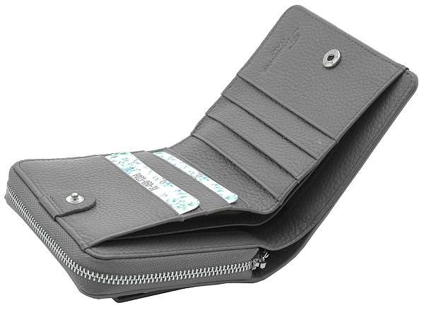 Кошелёк f023-050-46 fioramore серый FIORAMORE, Артикул: F023-050-46 фото №1