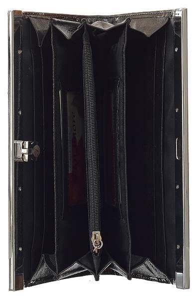 Кошелёк f012-163-01 fioramore чёрный FIORAMORE, Артикул: F012-163-01 фото №1